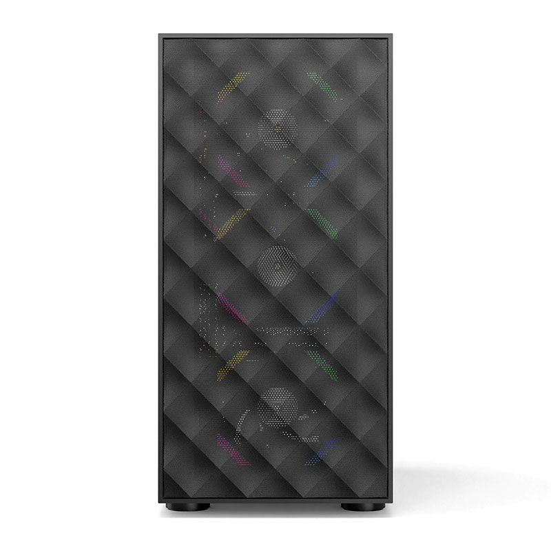 Golden Field KT02B (ATX MB Support | 4 RGB | Support 340mm GPU Length | with Goldkist 650W 80+ Bronze PSU)