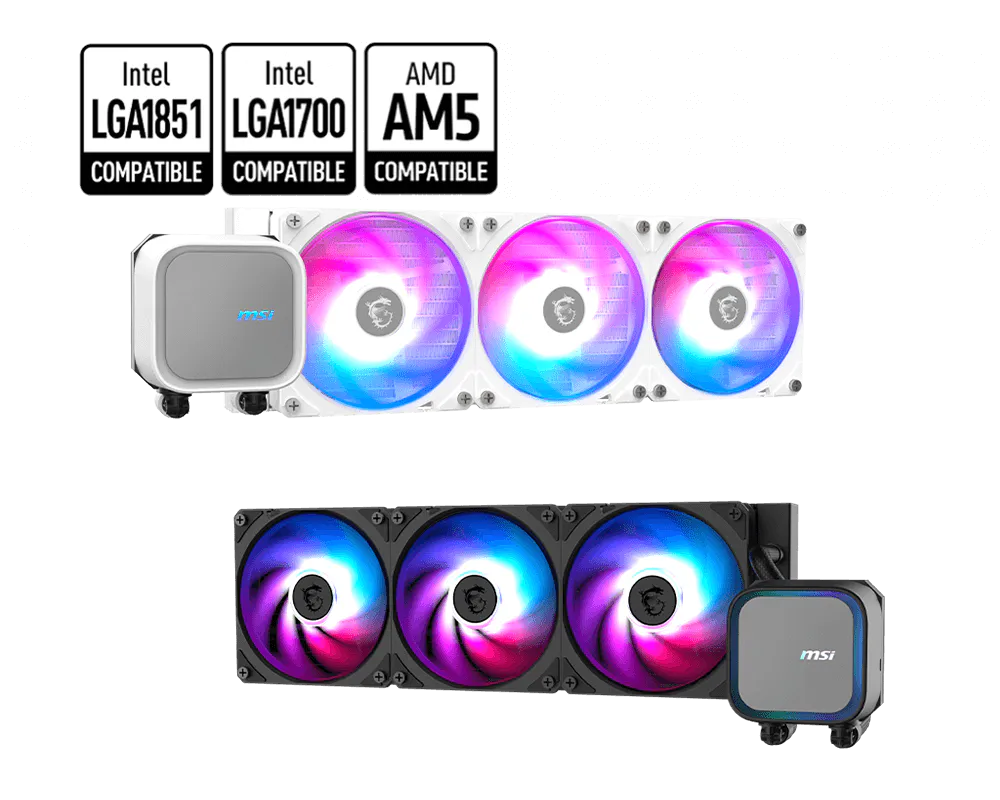 MSI Liquid Cooler MAG CORELIQUID A13 360 (ARGB FAN, Support: Intel and AMD)