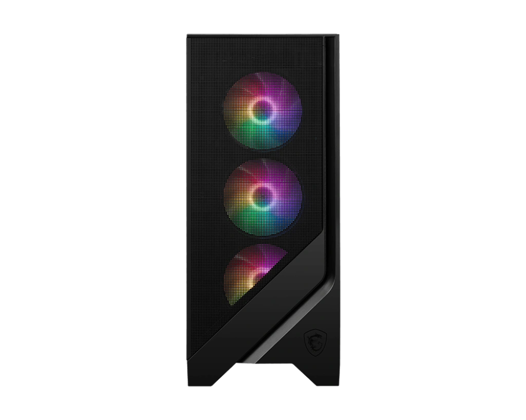 MSI MAG FORGE 120A AIRFLOW (ATX MB Support | 4 RGB FAN | Tempered Glass | 330mm GPU Length | Front Mesh Panel)