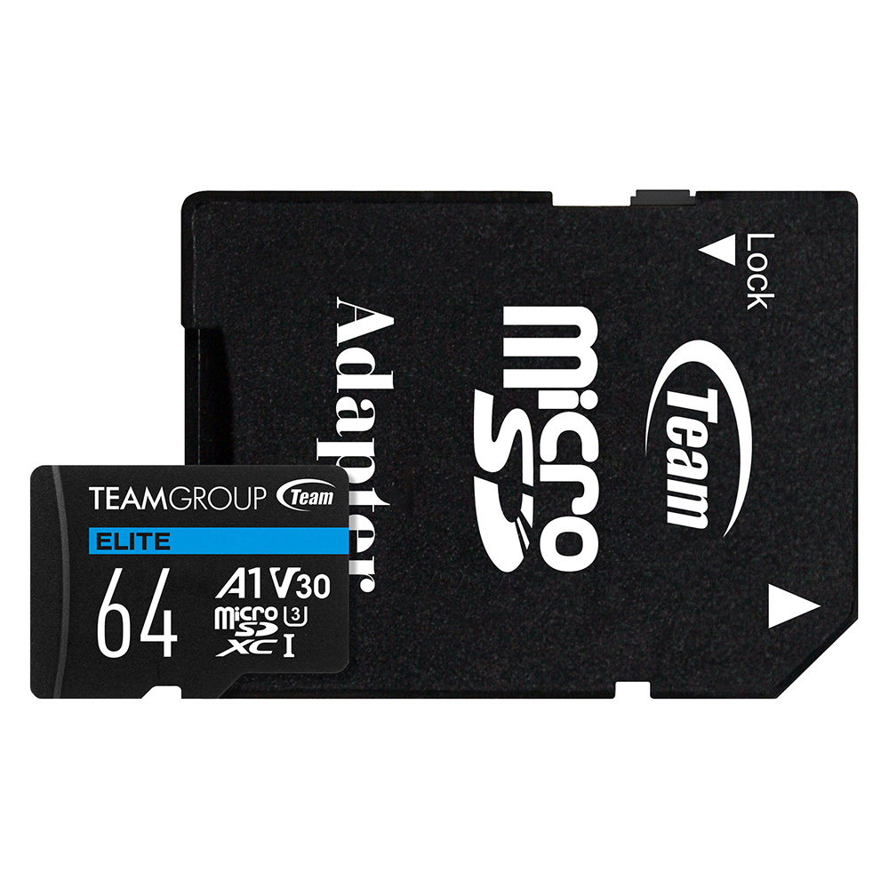 TeamGroup 64GB MicroSD (Support 4K)