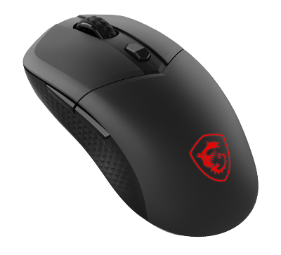 MSI VERSA 300 Elite Wireless (26000 DPI  |1000 Hz /1 ms | RGB Light | 60M Clicks, Bluetooth, Wireless, Up to 200 hours)