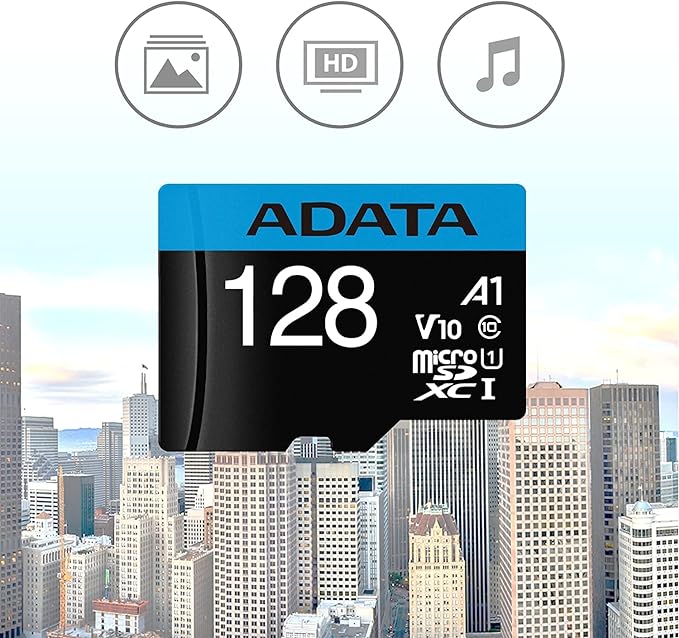 ADATA Micro SD 128GB (Support Full HD)