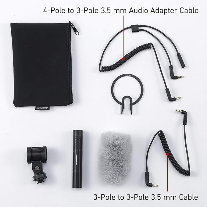 AverMedia AM133 (High Quality Records | Compact | Compatible for Mobile/Tablet/Camera/PC | 3.5mm Jack)