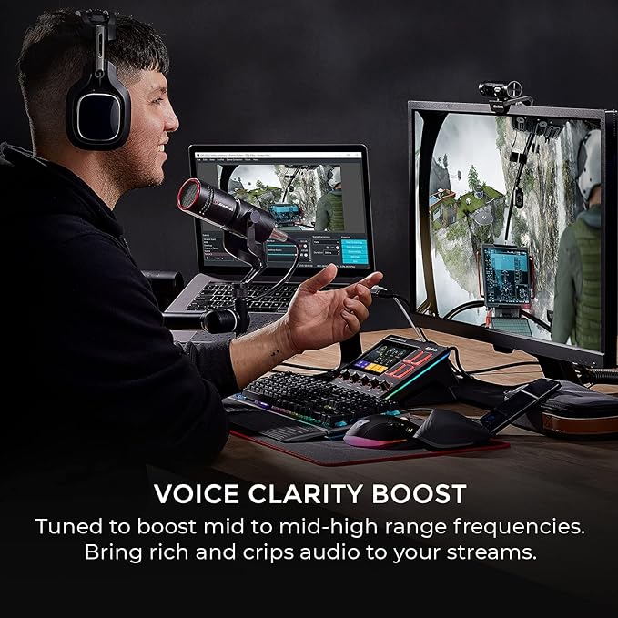 AverMedia AM330 (Broadcast Quality | Dynamic Microphone | XLR Connector jack | Mountable)