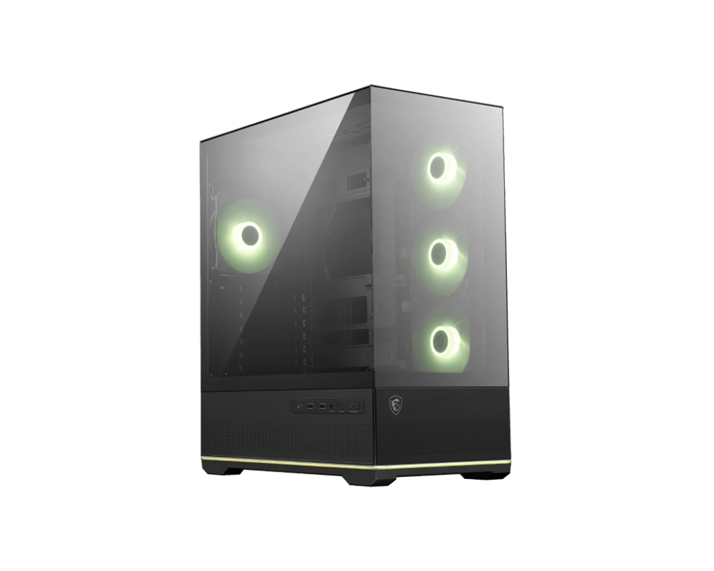 MSI MAG PANO 110R PZ (ATX | 4 ARGB FAN | 306 AIO Support | 2 Side Tempered Glass)