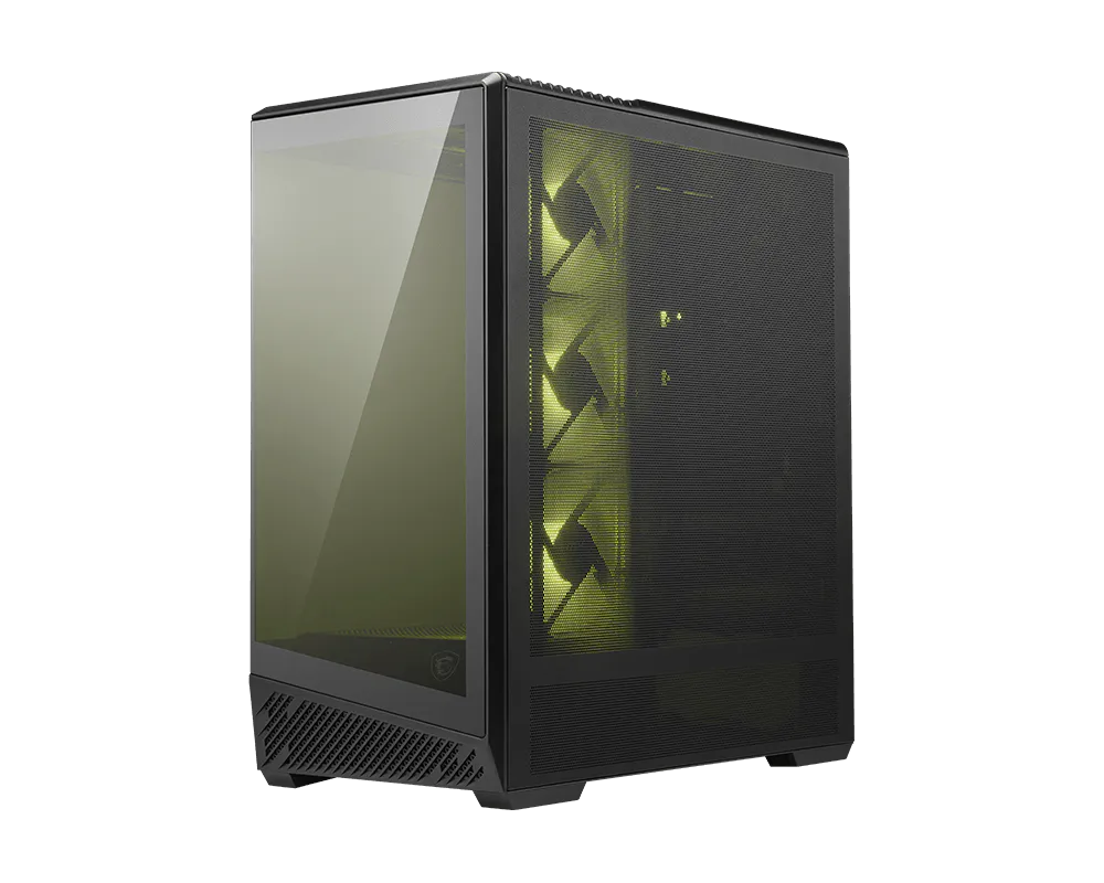 MSI MAG PANO 130R PZ Mid-Tower Gaming PC Case | 400mm GPU Support | USB Type-C | Back-Connect)