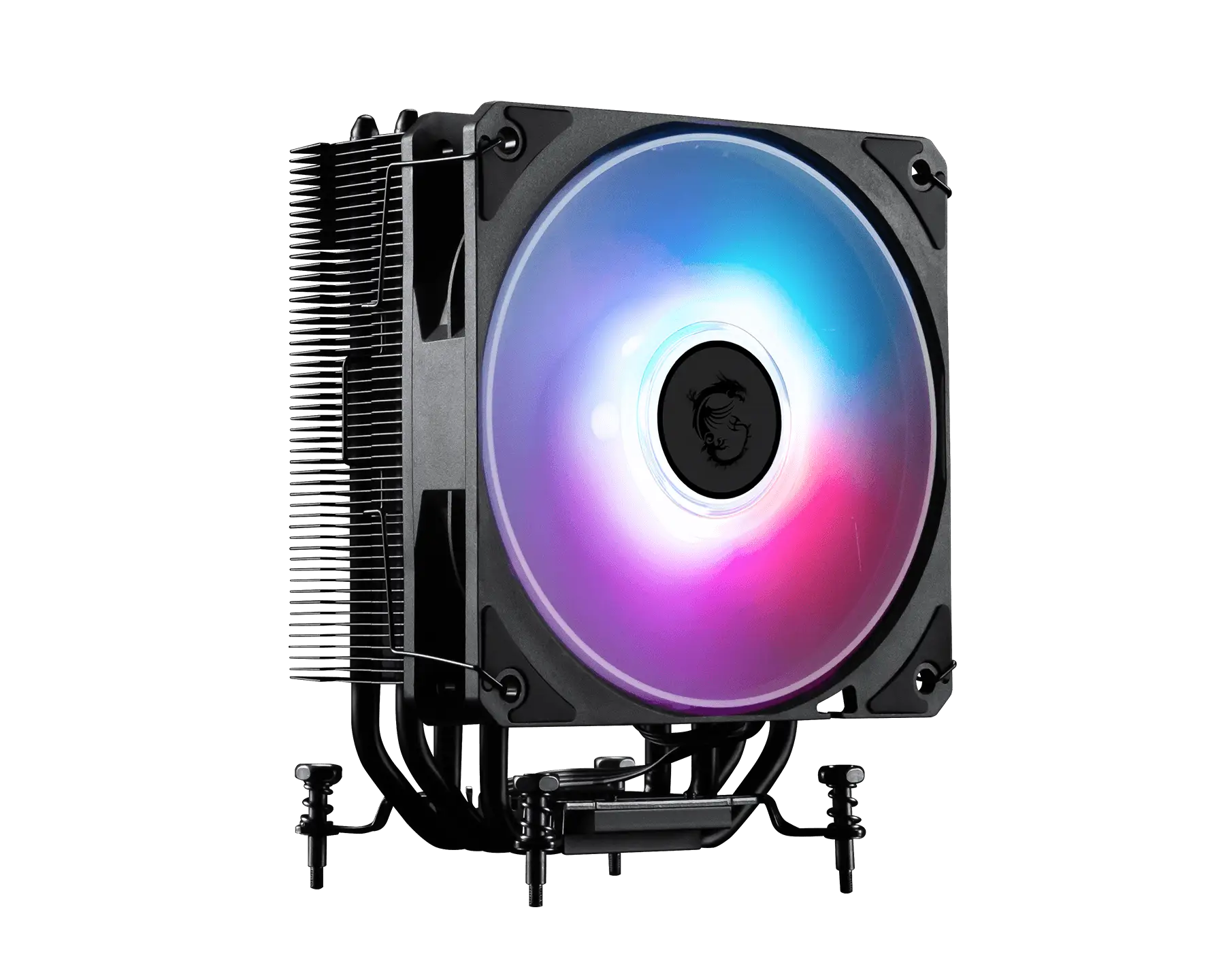 MSI Air Cooler MAG CORERFROZR AA13 (ARGB FAN, 4 Copper Heatsink Pipes, Support: Intel and AMD)