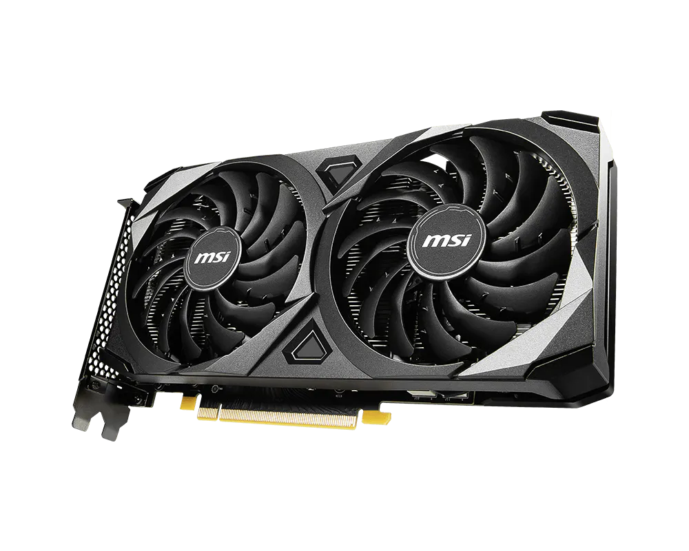 MSI GeForce RTX 3060 Ventus 2X 12G OC, Gaming Graphics Card - (12GB GDDR6 Memory, 192-bit, 15 Gbps)