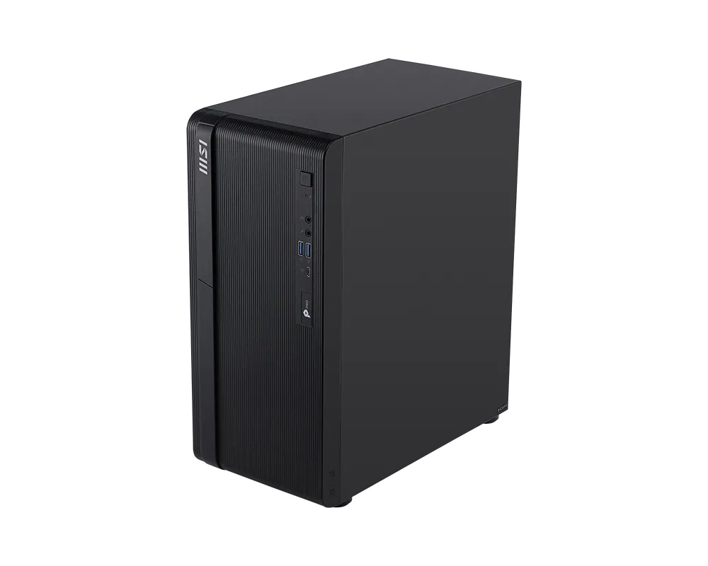 MSI Desktop PRO DP180 A14 (14th Gen Intel Core i5-14400, 8GB DDR5 RAM,  512GB SSD, 1xG-LAN, Wi-Fi + BT, MSI 22