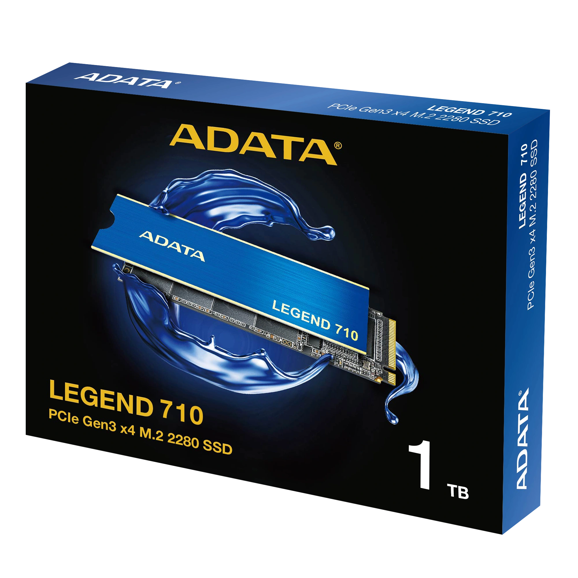 ADATA Legend 710 (PCIe Gen3 | R/W Up to 2400/1800 MB/s | SLC Caching | Heatsink)
