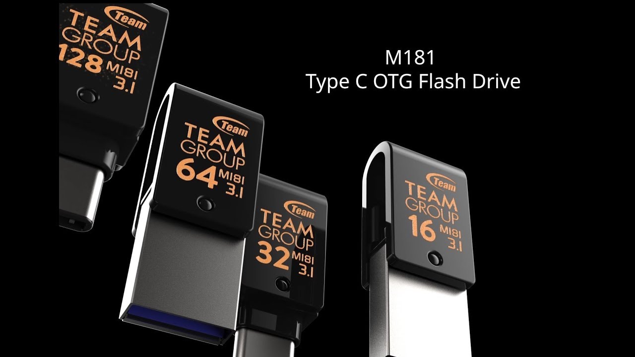 TeamGroup M181 USB-C OTG Pendrive (64GB | USB-C & USB 3.2 | Support Mobile/Tablet/PC | 33mm Compact Size)