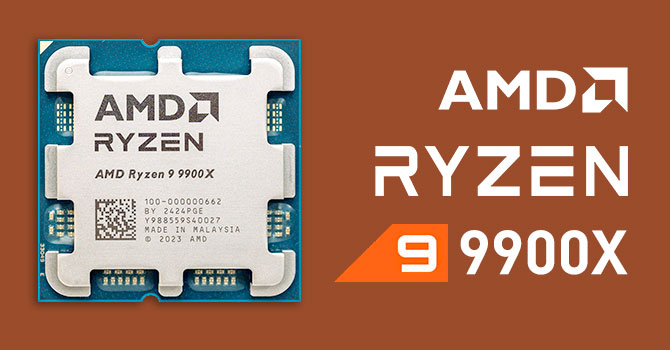 AMD CPU Ryzen 9 9900X Tray Pack 