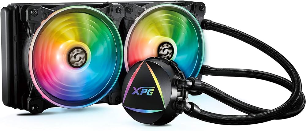 XPG LEVENTE 240 (2 ARGB 12CM FAN | Asteck Ge7 Cooling Solution)