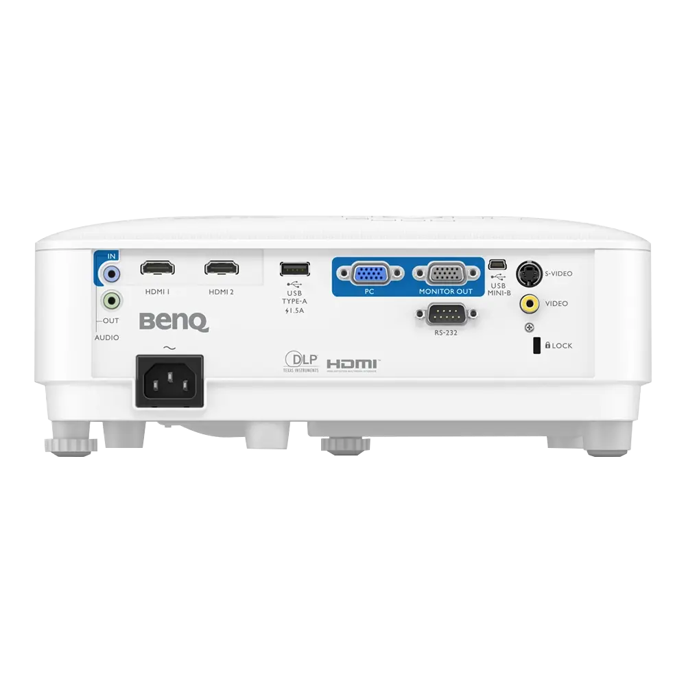 BenQ MS560 (SVGA | 4000 Lumens | 5000~15000Hrs Lamp Life | 2W Speaker | HDMI | USB-B | SmartEco)