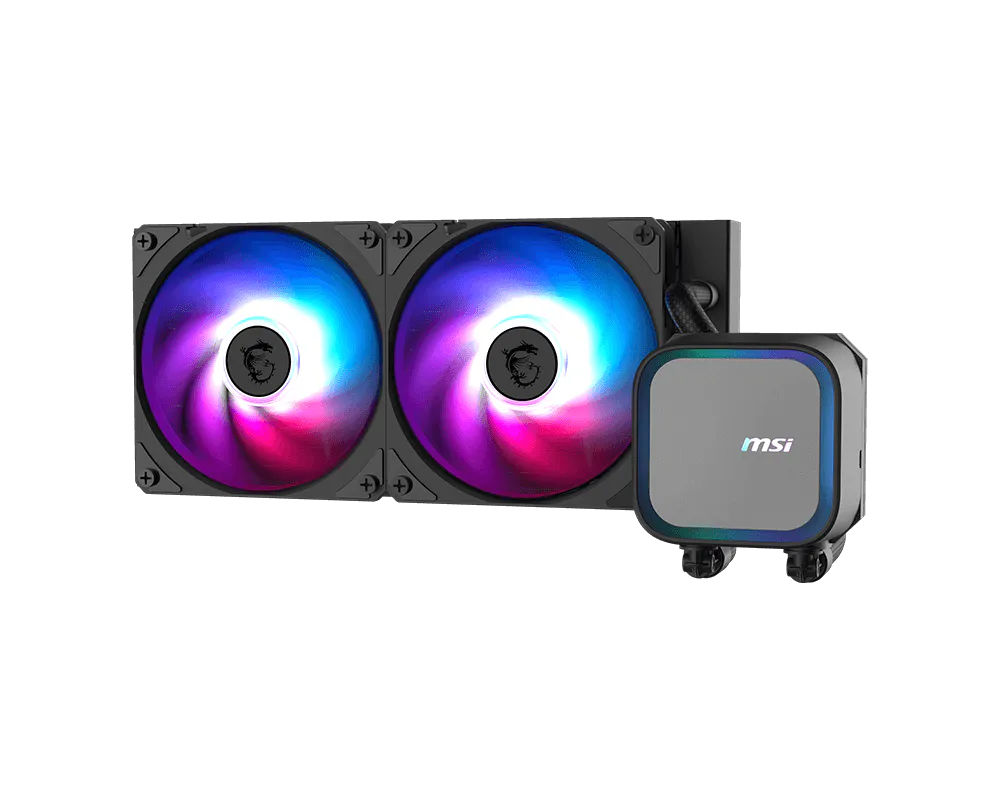 MSI MAG Coreliquid A13 240 | AIO ARGB CPU Liquid Cooler - 240mm Radiator