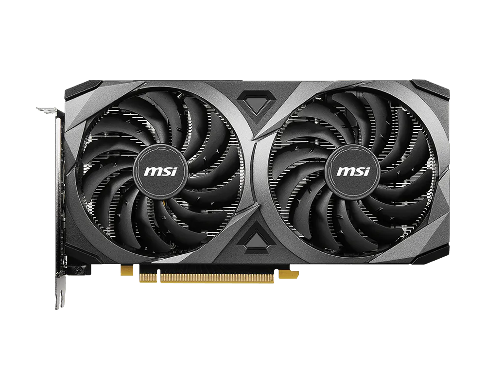 MSI GeForce RTX 3060 Ventus 2X 12G OC, Gaming Graphics Card - (12GB GDDR6 Memory, 192-bit, 15 Gbps)
