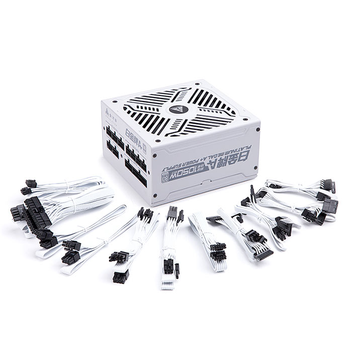 GOLDEN FIELD GPB-1050 (1050W, 80 Plus Platinum | Full Modular | ATX 3.1 & PCI E 5.1 Ready)